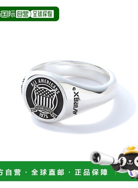 1h可退 日本直邮AVIREX 男女同款SIGNATURE银戒指 7835982001