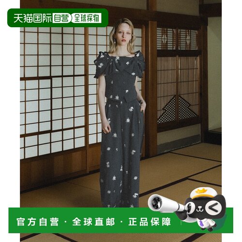 日本直邮et.UNiVER 女装 花瓣刺绣套装连衣裙 111【付后1h可退】