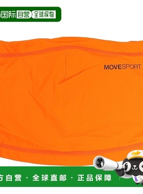 日潮跑腿DESCENTE迪桑特男士围脖 橙色 ＦＦ时尚休闲高级感正品