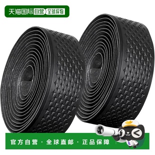 【日本直邮】GORIX 自行车把带 厚型 2.6mm 黑色 Active(AW)