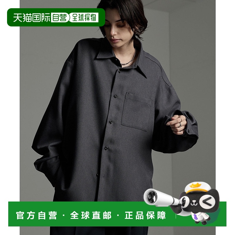 1h可退 日本直邮MONO-MART 男女同款宽松长袖衬衫 sh1354