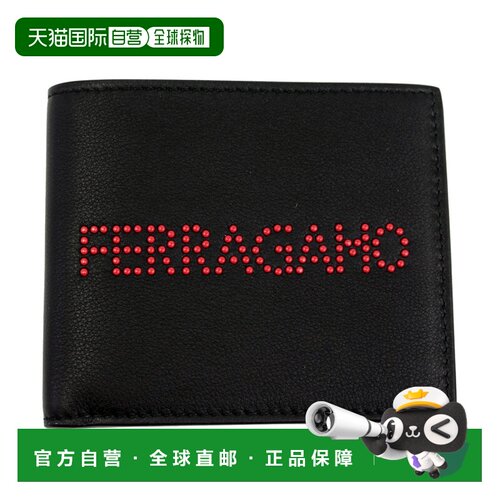 日本直邮FERRAGAMO 菲拉格慕男士2019春夏款折叠钱包