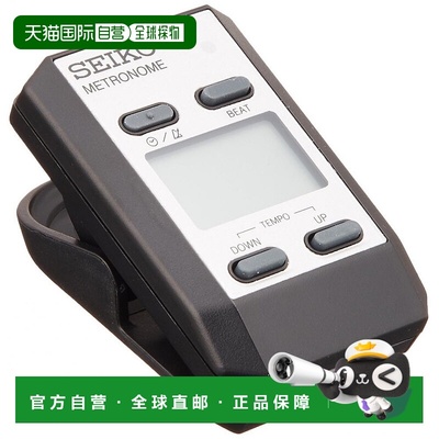 【日本直邮】SEIKO精工数码夹子式节拍器声音大节拍准迷你易便携