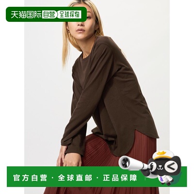 日本直邮UNIQLO女款T恤481484-38优衣库女装