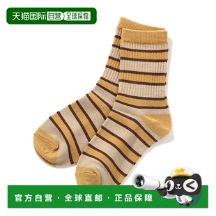 BR8934EC041829 日本直邮BREEZE 线条logo短袜