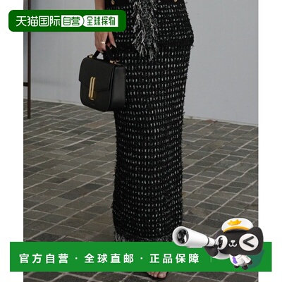 1h可退 日本直邮anuans女士立体感针织格纹短裙 15254212760