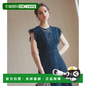 1h可退 春夏 女士雪纺蕾丝背部蝴蝶结连衣裙 日本直邮Dorry Doll