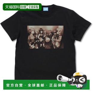 【日本直邮】COSPA 绯红结系 录音室回忆 T恤 黑 L