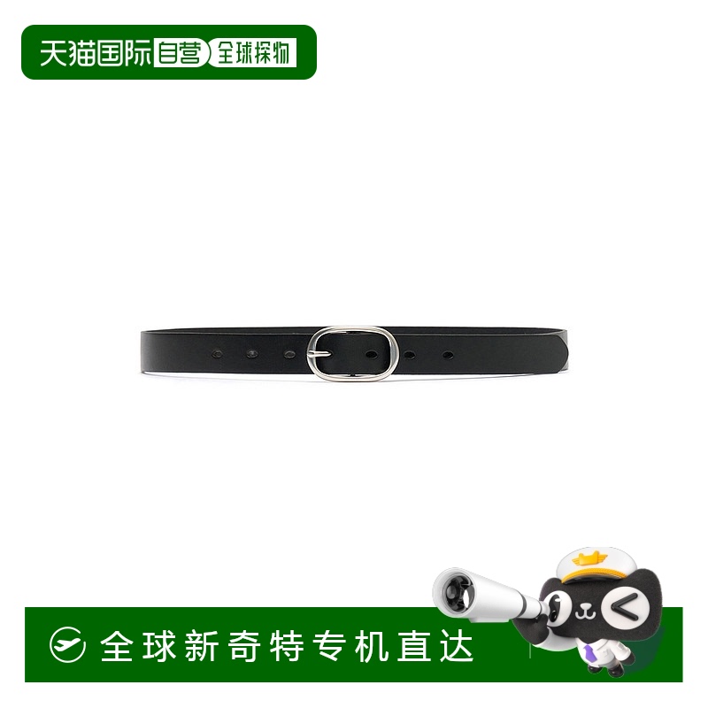 1h可退 日本直邮Levi’s李维斯女士黑色牛皮皮带 002G70001