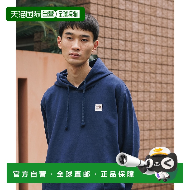 日本直邮THE NORTH FACE 男女同款经典刺绣连帽卫衣北面