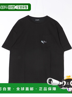 1h可退 日本直邮WESTSEA 男女同款刺绣口袋短袖T恤 WES53702801
