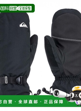 日本直邮Quiksilver 男士滑雪/单板滑雪手套 MISSION MITT [24SNQ