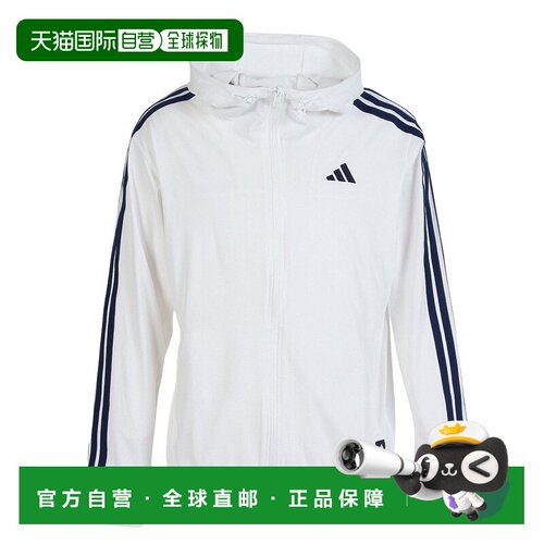 日本直邮adidas 男士高尔夫卫衣 长袖连帽拉链 BW OGH89-KM0850 W