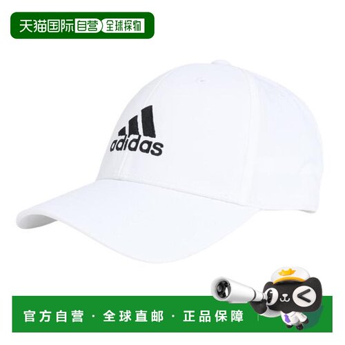 日本直邮adidas 刺绣徽标轻量棒球帽 DKH27-II3552