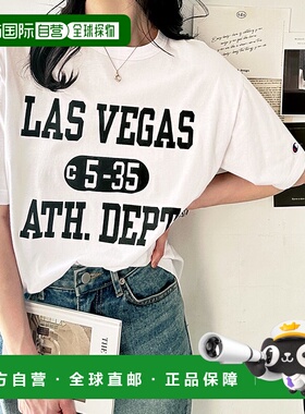 日本直邮GeeRA champion logo T 恤 [R04609EW12764]内搭