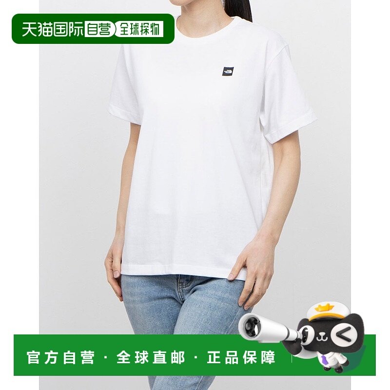 日本直邮 THE NORTH FACE 女士户外半袖T恤 Small Box Logo Tee N