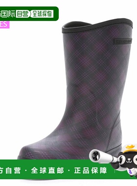 日本直邮Moonstar 女士雨鞋 MF 15RL 紫色 MOONSTAR 13360474 雨