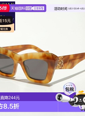 日本直邮LOEWE 太阳镜 LW40036I 女士狐狸形蜂窝状全框 Anagram