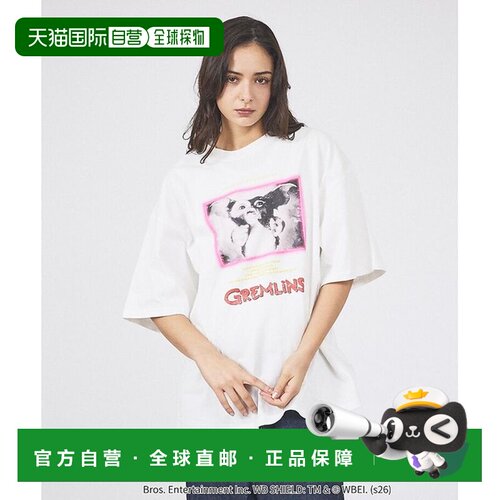 日本直邮ABAHOUSE GREMLINS×SCREEN STARS 联名 T 恤