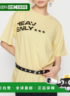 1h可退 日本直邮LAGUA GEM 女士宽松印花短袖T恤 510ISM902011