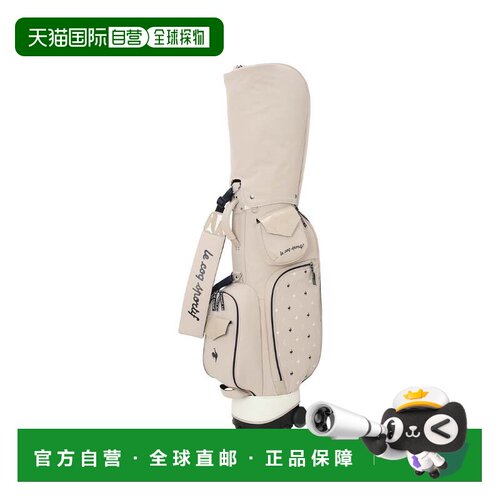 日本直邮le coq sportif 乐卡克高尔夫 两轮万向轮型 球童包 9.0