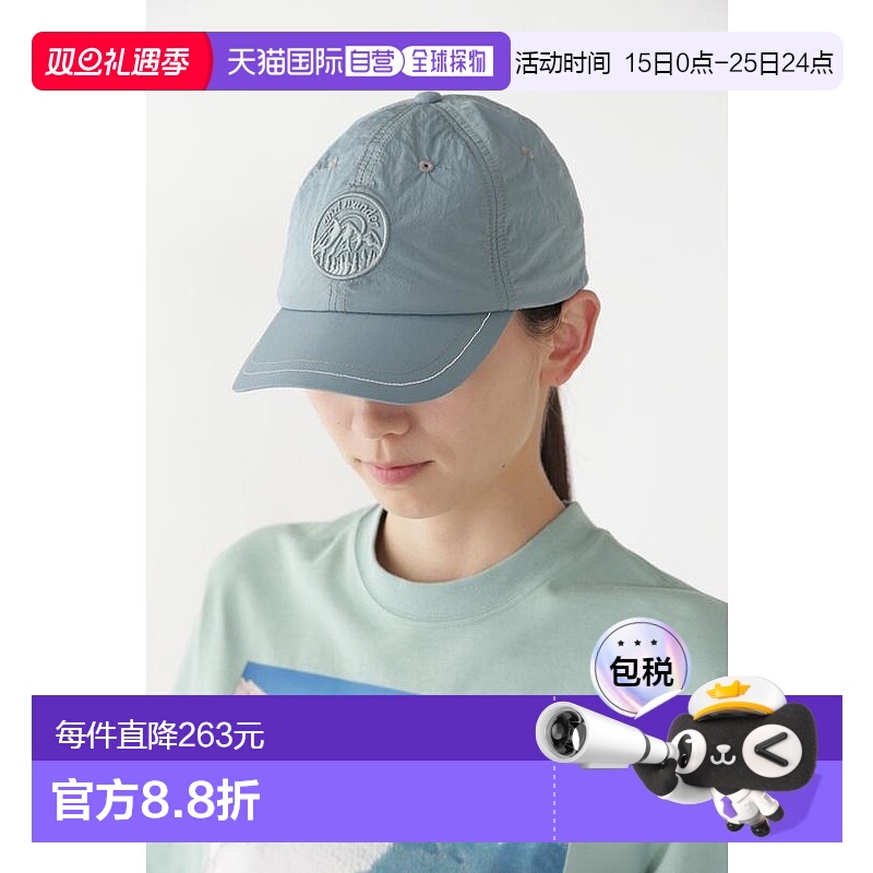 1h可退 日本直邮and wander Ny贴片帽帽子新款遮阳帽