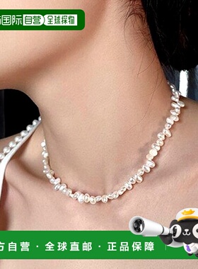 1h可退 日本直邮resonance女士简约仿淡水珍珠项链 TK-15274/8156