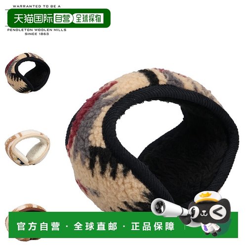 日本直邮PENDLETON 耳罩耳罩耳罩 Boa 男士女士防寒 BOA 耳罩黑色
