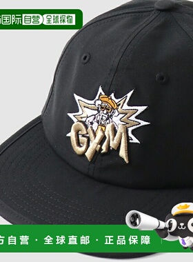 日本直邮Gym Master 尼龙刺绣帽 (F 05) 黑色 G499785