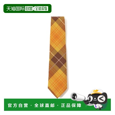 日本直邮Seaward & Stearn 男士 真丝格纹领带 21【付后1h可退】