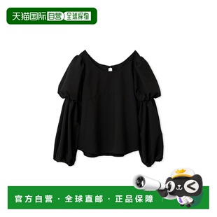 1h可退 日本直邮styling/ 女装 宽松半透感 木耳边泡泡袖 两穿式