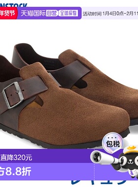 日本直邮Birkenstock London BIRKENSTOCK 混合皮革常规宽度 LEVE