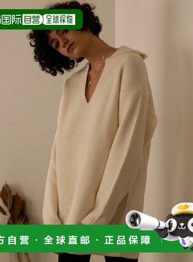 1h可退 日本直邮HINNA cottage 女装 三穿刺绣长款针织衫 附可拆