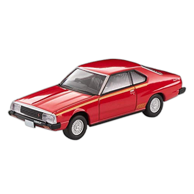 【日本直邮】Tomytec多美卡1/64日产天际线HT2000GT-ES红色完成车