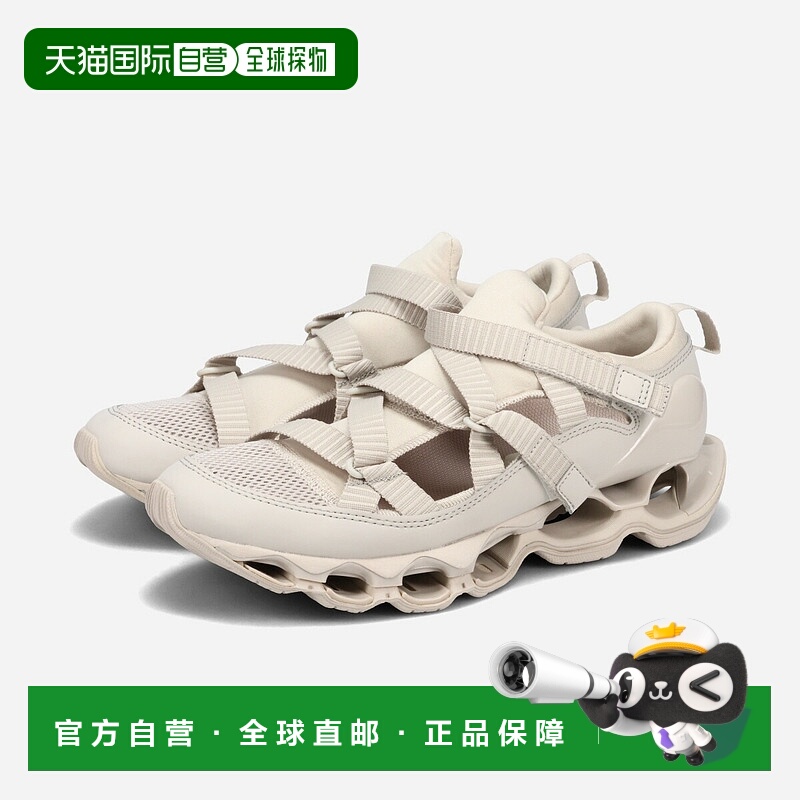 日本直邮MIZUNO WAVE PROPHECY STRAP 男女白色低帮运动鞋（D1GA2
