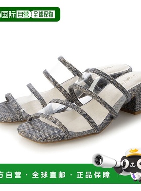 日本直邮RANDA 双带透明凉鞋 RA041BW13276 凉鞋单鞋