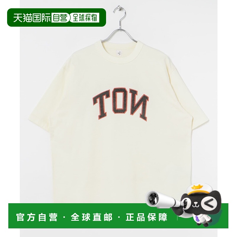 1h可退 日本直邮blurhmsROOTSTOCK 男士宽版印花T恤 UMA525S36B