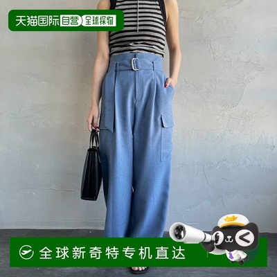 1h可退 日本直邮Jeans Factory Clothes 女士宽松腰带侧袋工装长