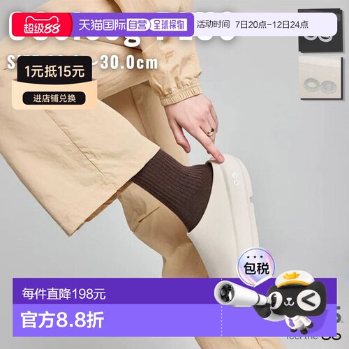 日本直邮OOFOS OOcloog PLUS - 男士 女士 中性凉鞋 休闲凉鞋 淋