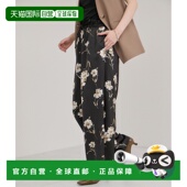 日本直邮LE 女装 CERCLE 1h可退 par rope 光泽感 花卉印花阔腿