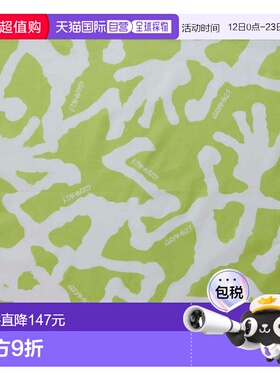 日本直邮Gramicci 巴利奔跑人印花头巾 G5SA-151-LIME 围巾 绿色