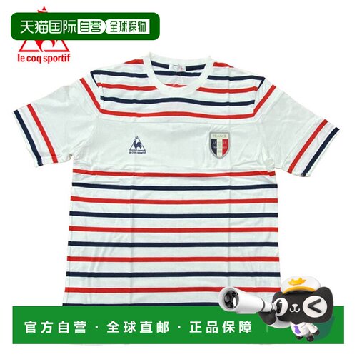 日本直邮Le coq sportif 短袖三色 T 恤 (QS031121) 男女皆宜。可