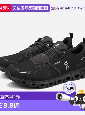 日本直邮ON CLOUD 6 WP (M) 男士防水低帮运动鞋 黑色/黑色（产品