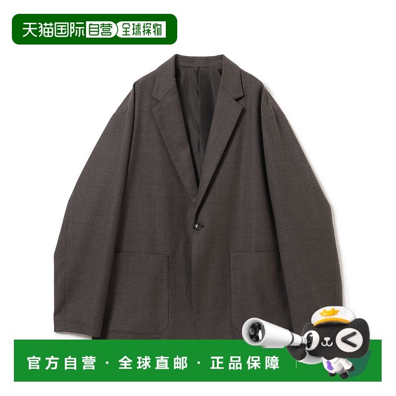 1h可退 日本直邮SIMPLE YET 男装 毛呢感聚酯纤维 双面织布 单粒