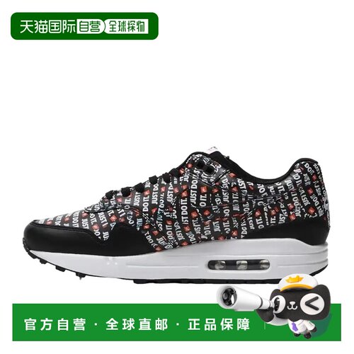 日本直邮Nike Air Max 1 Premium 满印字母休闲 低帮 气垫跑步鞋