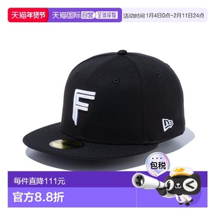 日本直邮New Era 59FIFTY 北海道日本火腿斗士黑白 14525180 帽子