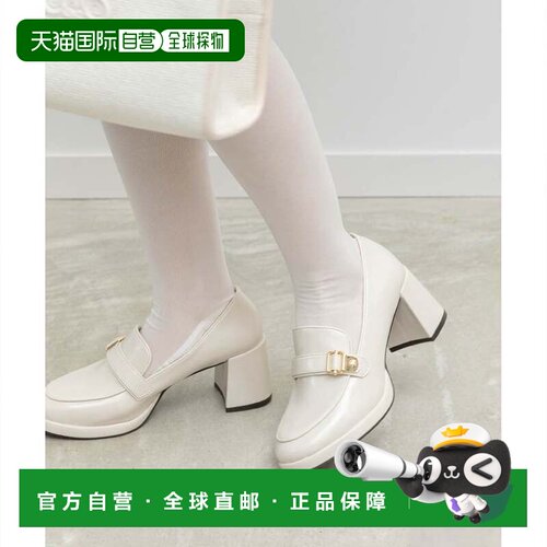 日本直邮RANDA 乐福鞋 米色