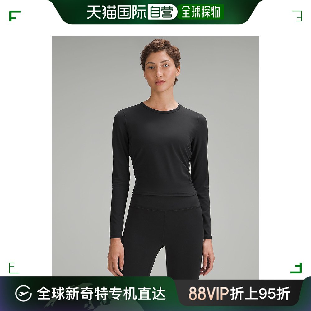 日潮跑腿Lululemon All It Takes Nulu长袖衬衫 Black 0prod1051