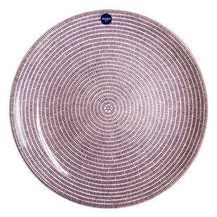 日本直邮ARABIA奥碧雅24小时系列Avec紫色盘家用餐具精致26cm