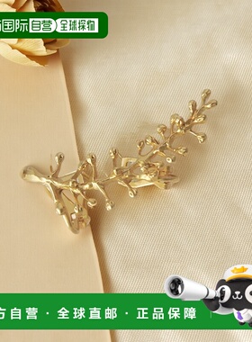 1h可退 日本直邮SCALA 女士儿童款Twig&Buds耳环 SCER7MG/SCER7MS